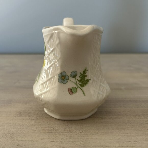 Sadler Basket Weave Cream and Sugar Dish Set  Made in England - Picture 11 of 16